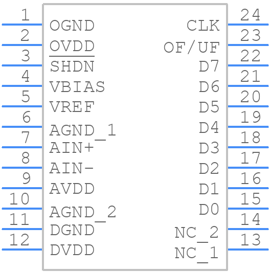 LTC1406IGN#TRPBF - Analog Devices - PCB symbol