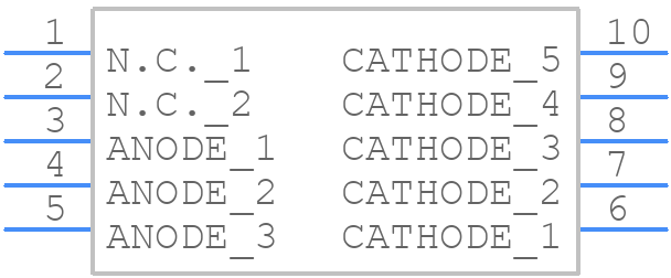 IDDD12G65C6XTMA1 - Infineon - PCB symbol