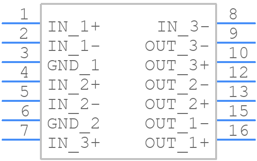 EMI4193MTTAG - onsemi - PCB symbol
