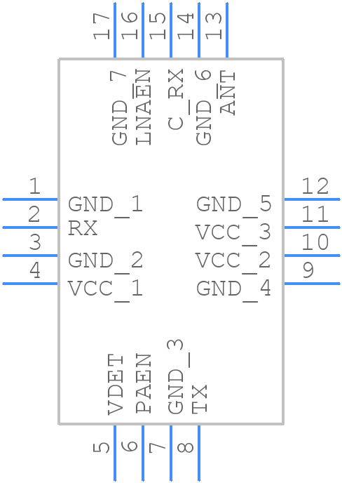 LX5589H - Microchip - PCB symbol