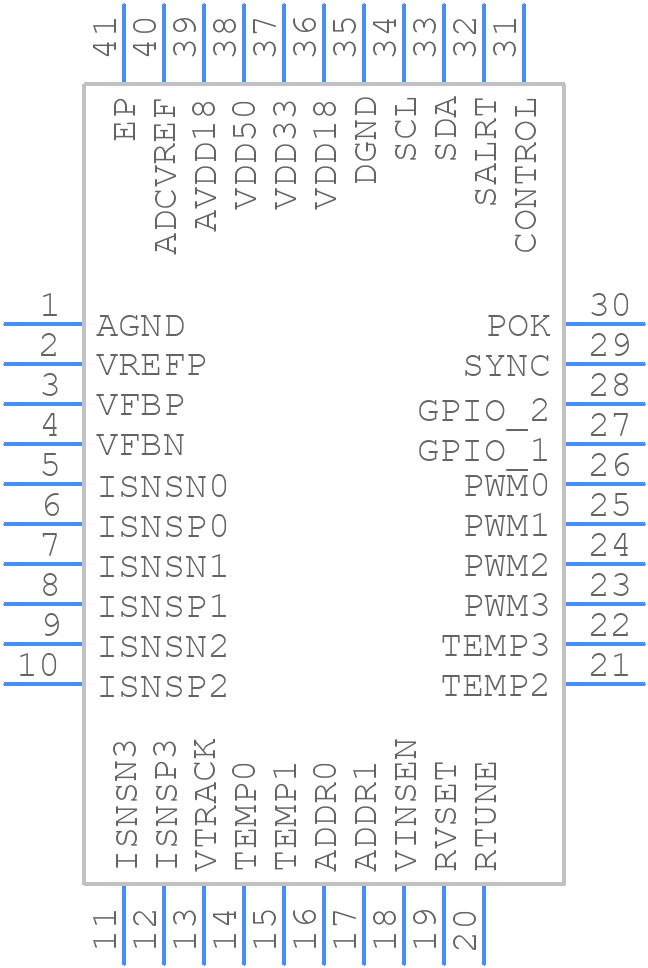 ED8401P01QI - Intel - PCB symbol