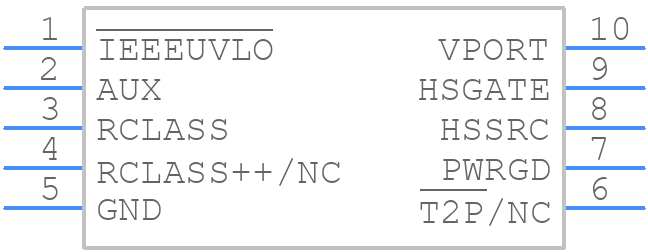 LT4275BHMS#PBF - Analog Devices - PCB symbol