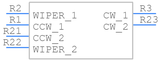 PTE45-152A-503B2 - Bourns - PCB symbol