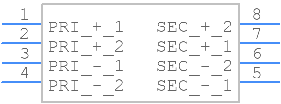 PA2741NLT - Yageo Group - PCB symbol