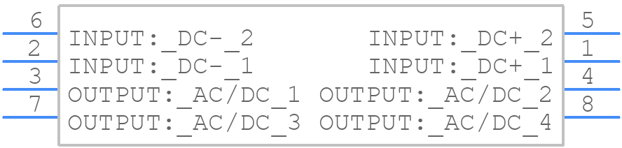 AQY221N2MY - Panasonic - PCB symbol