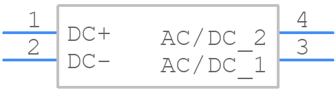 AQY221R2MY - Panasonic - PCB symbol