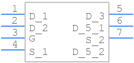 SIB456DK-T1-GE3 - Vishay - PCB symbol