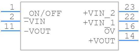 NCM6D0515EC - Murata Electronics - PCB symbol