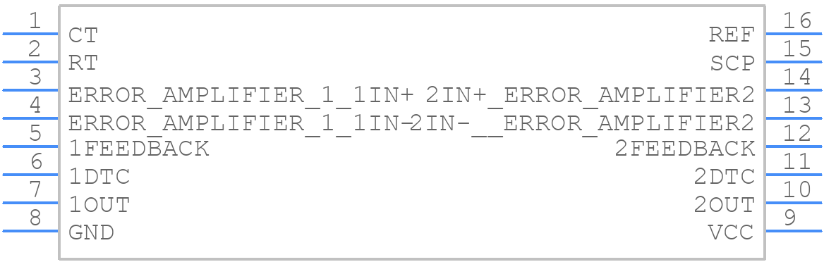 TL1451ACNSRG4 - Texas Instruments - PCB symbol