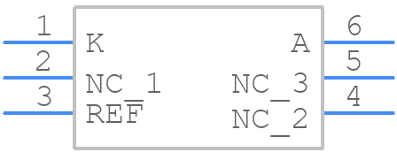 TLVH431IDCKTG4 - Texas Instruments - PCB symbol