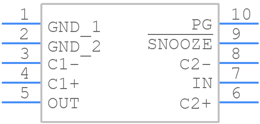 TPS60211DGSG4 - Texas Instruments - PCB symbol