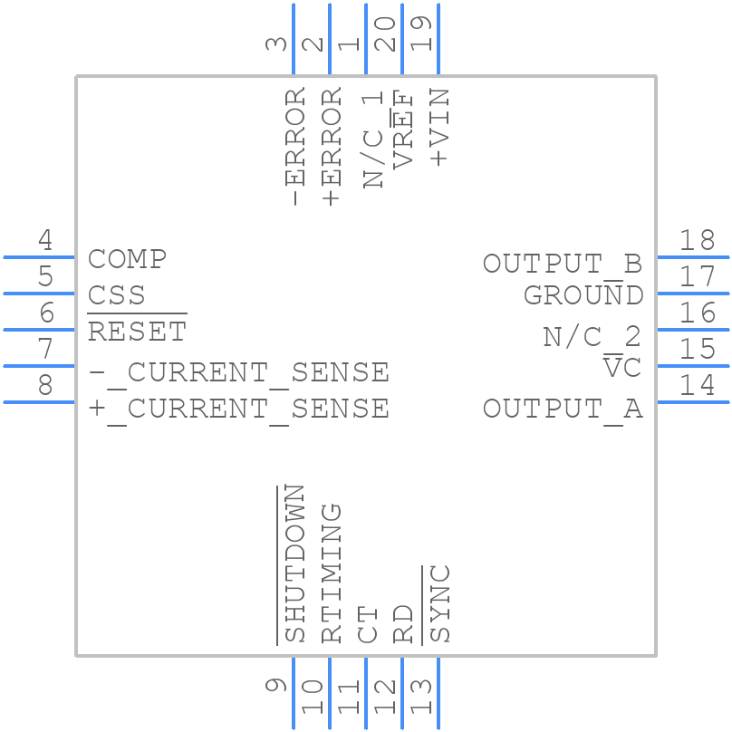 UC2526AQ - Texas Instruments - PCB symbol