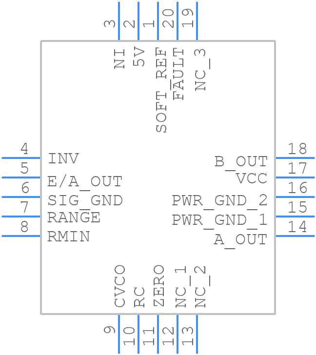 UC2861Q - Texas Instruments - PCB symbol