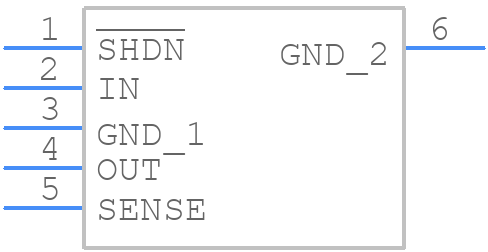 LT1963EQ-2.5#PBF - Analog Devices - PCB symbol