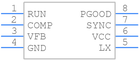 L6926 - STMicroelectronics - PCB symbol