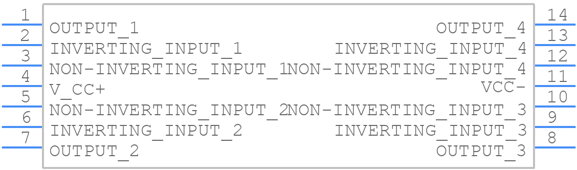 TS514IN - STMicroelectronics - PCB symbol