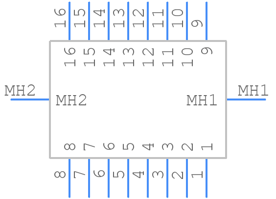 178327-3 - TE Connectivity - PCB symbol