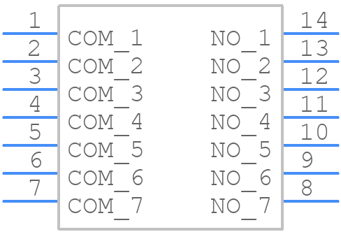 A6S-7104-H - Omron Electronics - PCB symbol