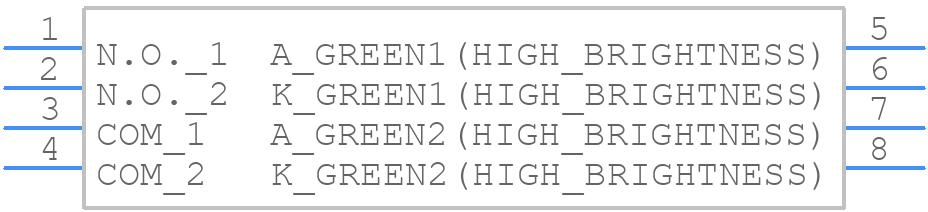 B3W-9000-HG2G - OMRON Electronics - PCB symbol