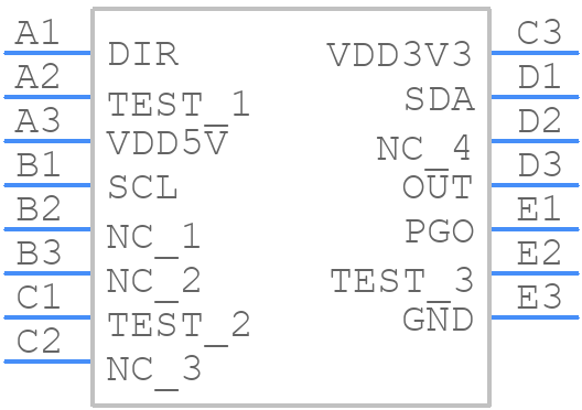 AS5600L-AWLM - ams OSRAM - PCB symbol