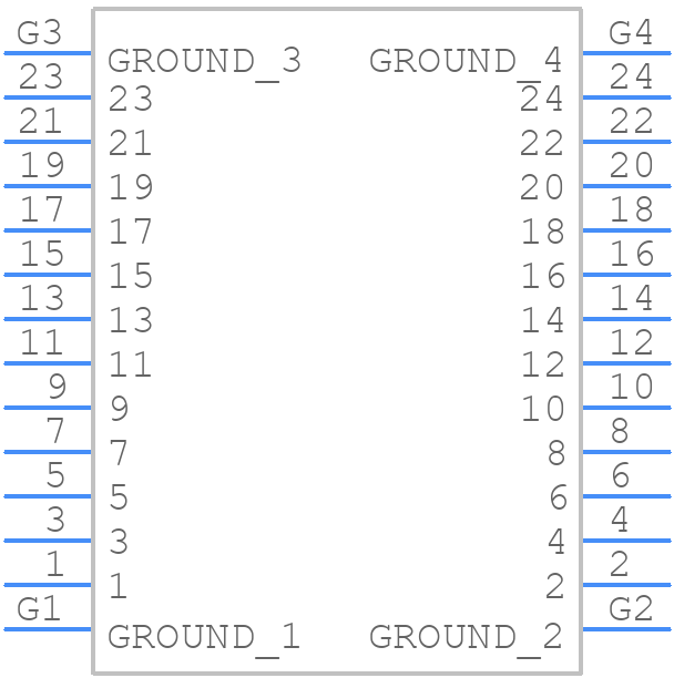 BM14B(0.8)-24DP-0.4V(53) - Hirose - PCB symbol