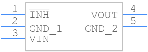 NCV4296-2CSN33T1G - onsemi - PCB symbol