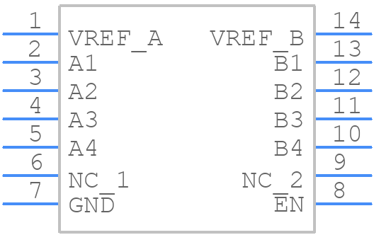 PLSF0204QPWRQ1 - Texas Instruments - PCB symbol