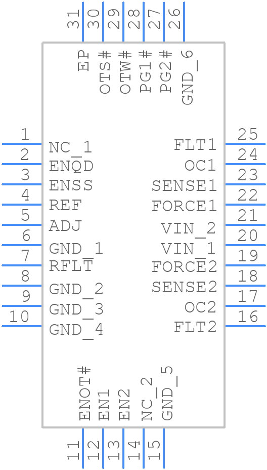 ES9311Q - ESS Technology - PCB symbol