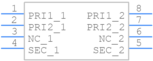 PA0648NL - Yageo Group - PCB symbol