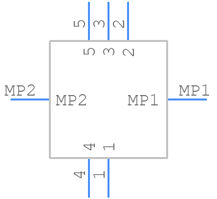 MSAS-05PMMT-EE8001 - Amphenol - PCB symbol