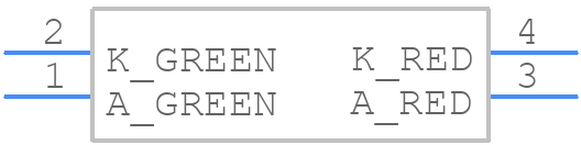 598-8520-202F - Dialight - PCB symbol