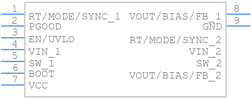 LMR36503RS3QRPERQ1 - Texas Instruments - PCB symbol
