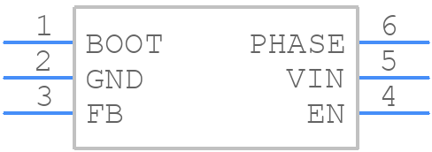 RT8258GE - RICHTEK - PCB symbol