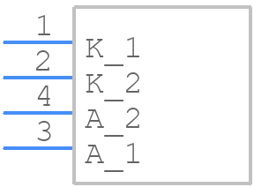 GD JTLPS1.14-MFN8-25-1-150-R33 - ams OSRAM - PCB symbol