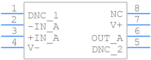 OP184FSZ-REEL7 - Analog Devices - PCB symbol