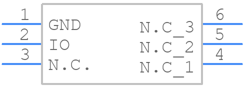 DS28E22P+ - Analog Devices - PCB symbol