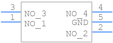 TL6105DF160QP - E-Switch - PCB symbol