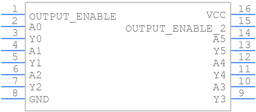 MC74HC368ADTR2G - onsemi - PCB symbol