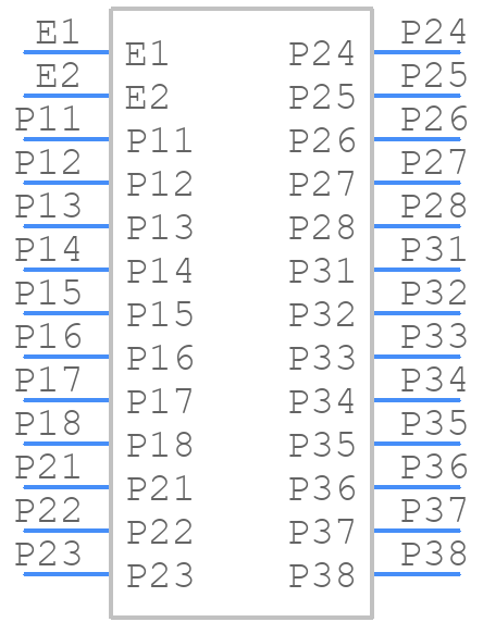 51939-059 - Amphenol - PCB symbol
