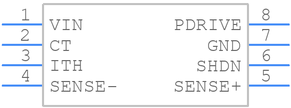 LTC1147CS8-3.3#TRPBF - Analog Devices - PCB symbol