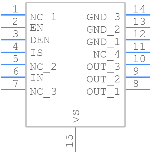 BTN70301EPAXUMA1 - Infineon - PCB symbol