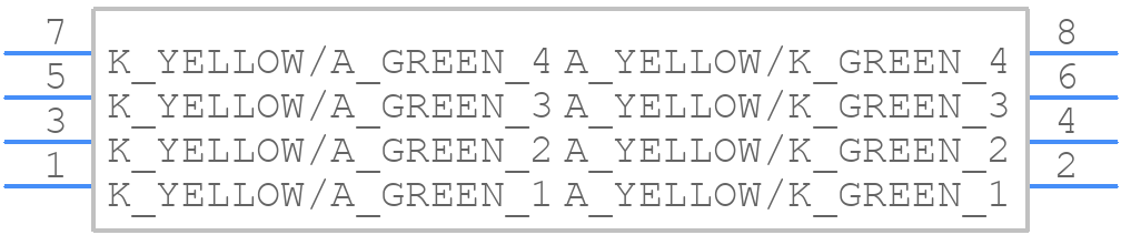 WP937SB/4YGW - Kingbright - PCB symbol