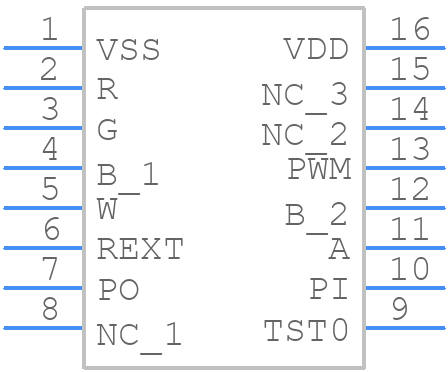 UCS512C4 - UCS - PCB symbol