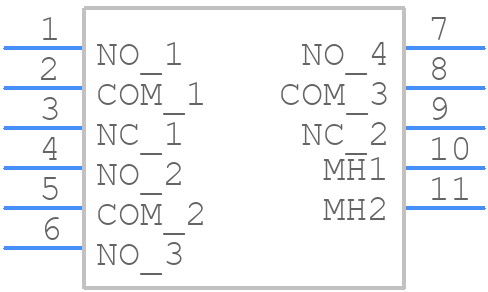 E301MD1AGE - LITTELFUSE - PCB symbol