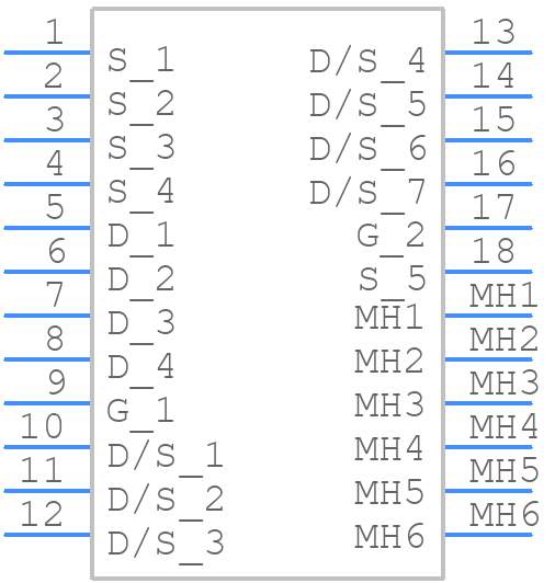 APTC60AM242G - Microsemi Corporation - PCB symbol