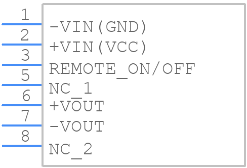 TMR 4-2411 - Traco Power - PCB symbol