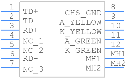 HR871181A - Hanrun Electronics - PCB symbol