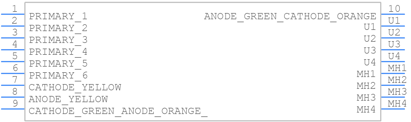 ARJE-0032 - ABRACON - PCB symbol