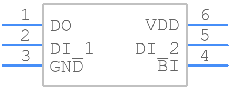 WS2813C-2020 - Worldsemi - PCB symbol