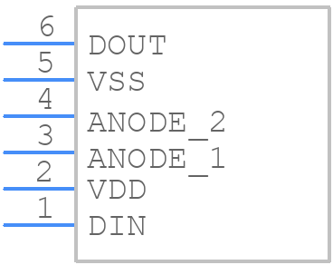 LTST-416CEGBW - Lite-On - PCB symbol